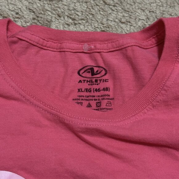 Pink "A Cure Worth Fighting For" Tee - Picture 2 of 2